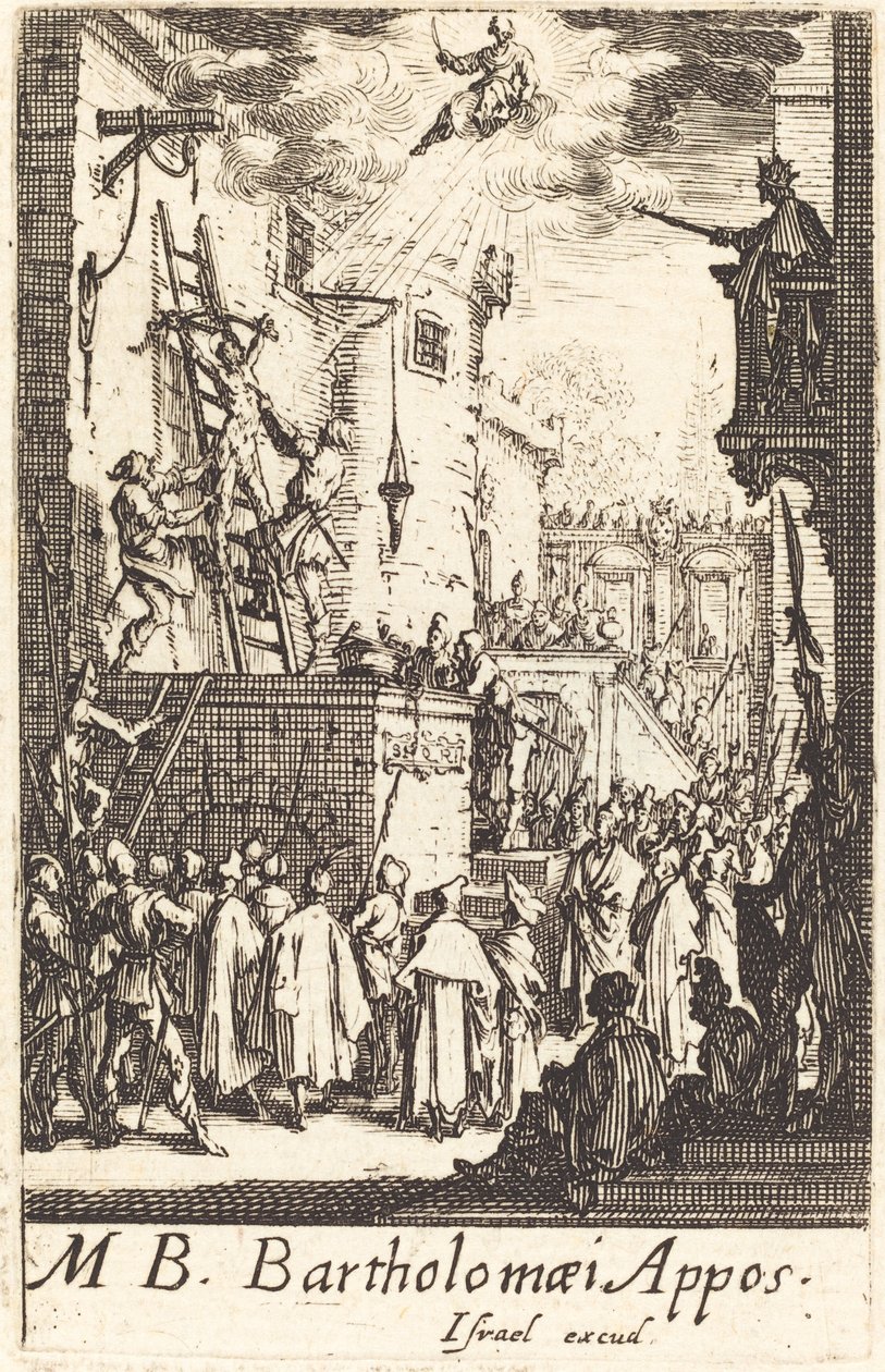 Le martyre de Saint Barthélemy - Jacques Callot