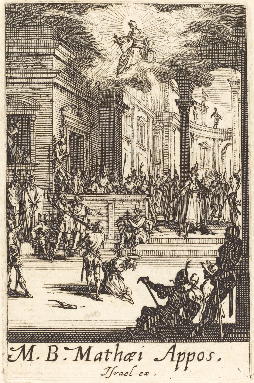 Le martyre de Saint Matthieu - Jacques Callot