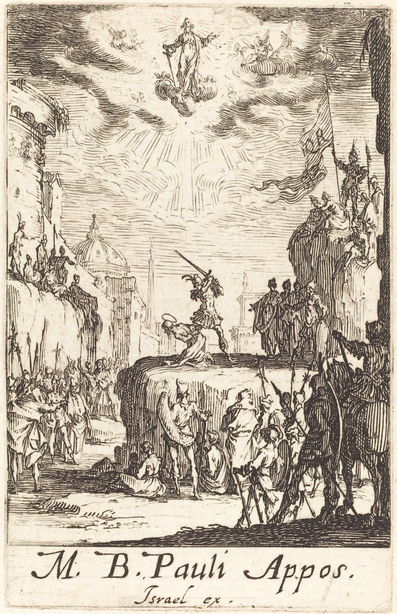 Le martyre de Saint Paul - Jacques Callot