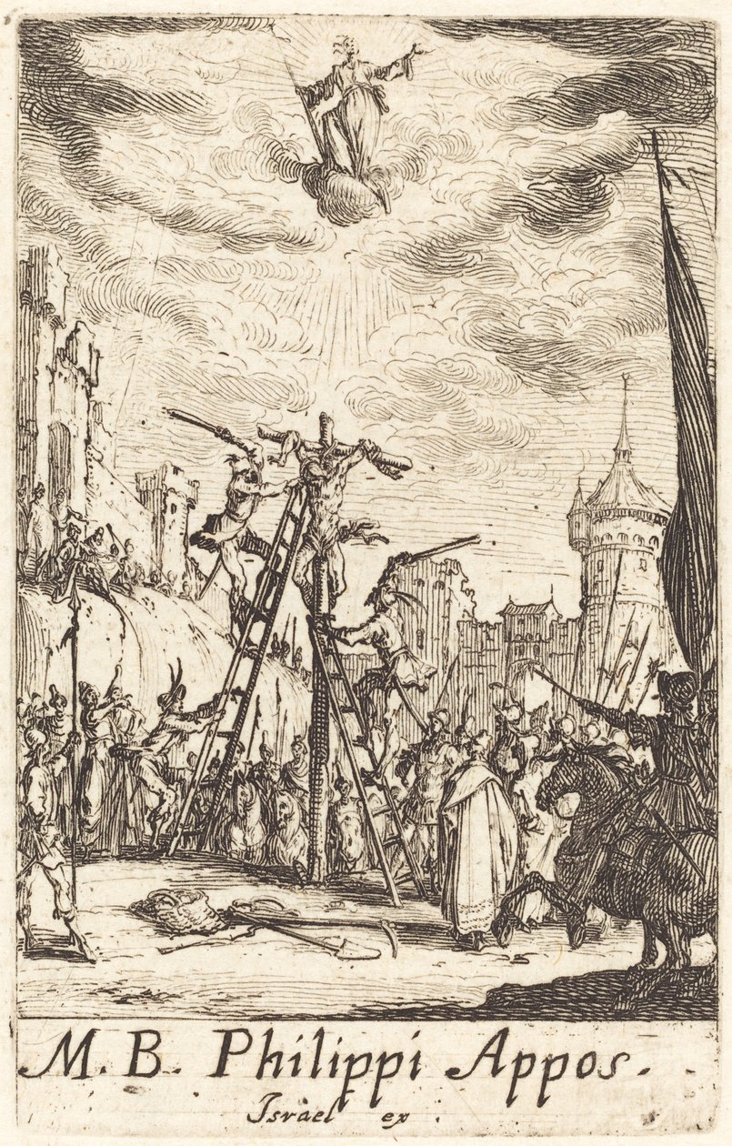 Le martyre de Saint Philippe - Jacques Callot
