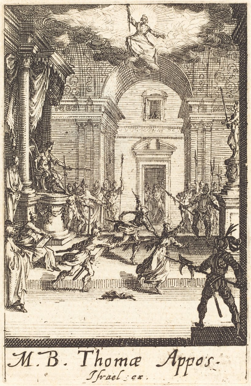 Le Martyre de Saint Thomas - Jacques Callot