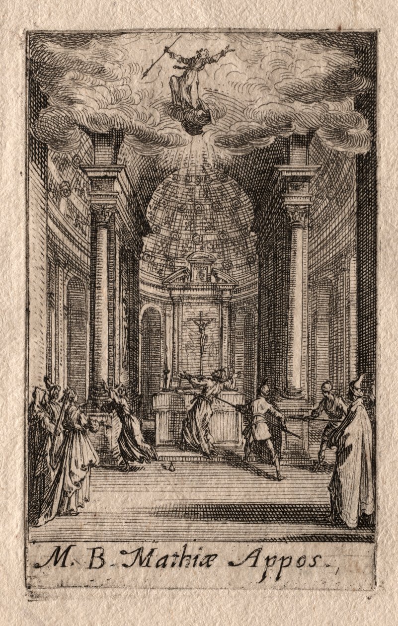 Le Martyre des Apôtres : Saint Matthias - Jacques Callot