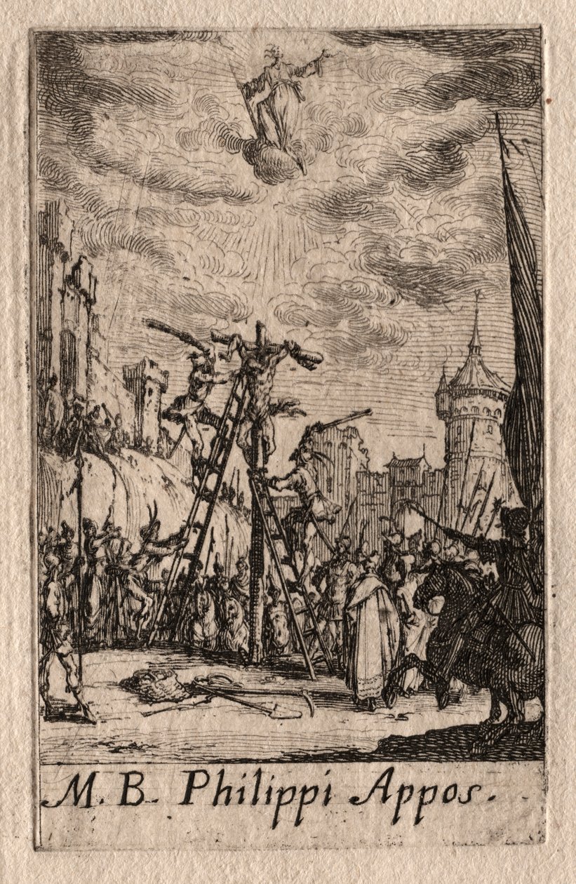 Le Martyre des Apôtres : Saint Philippe - Jacques Callot