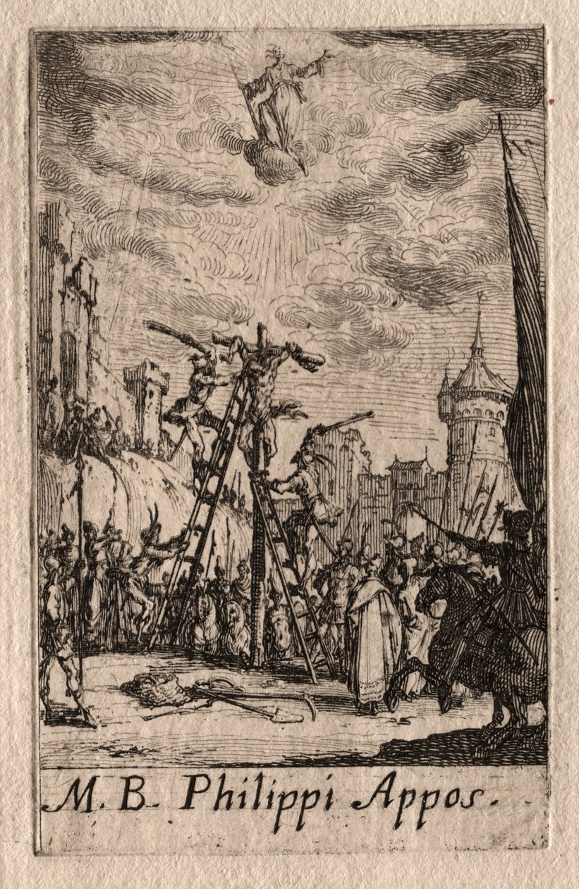Le Martyre des Apôtres : Saint Philippe - Jacques Callot