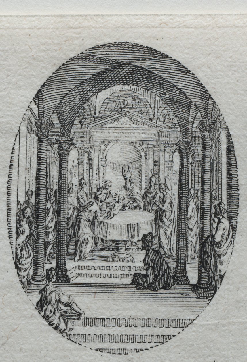 Les mystères de la Passion : La Circoncision - Jacques Callot