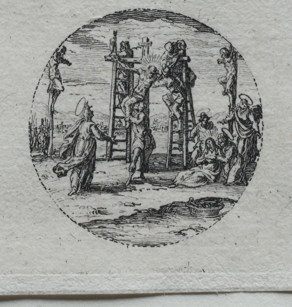 Les mystères de la Passion : La Crucifixion - Jacques Callot