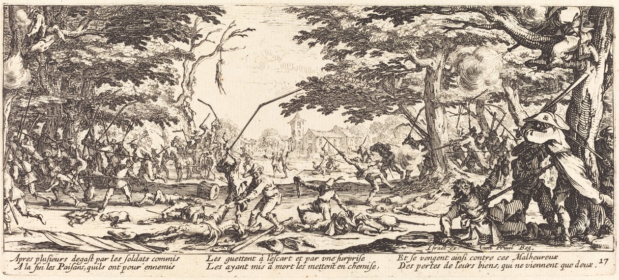 Les paysans se vengent - Jacques Callot