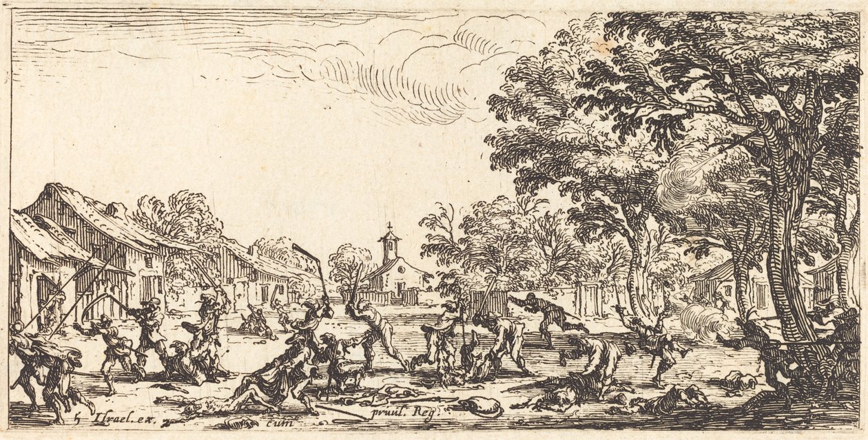 La Vengeance des paysans - Jacques Callot
