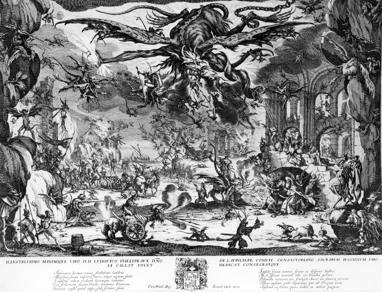 La Tentation de Saint Antoine - Jacques Callot