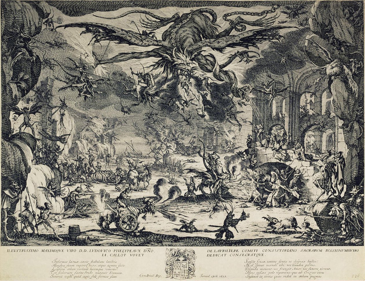 La Tentation de Saint Antoine - Jacques Callot