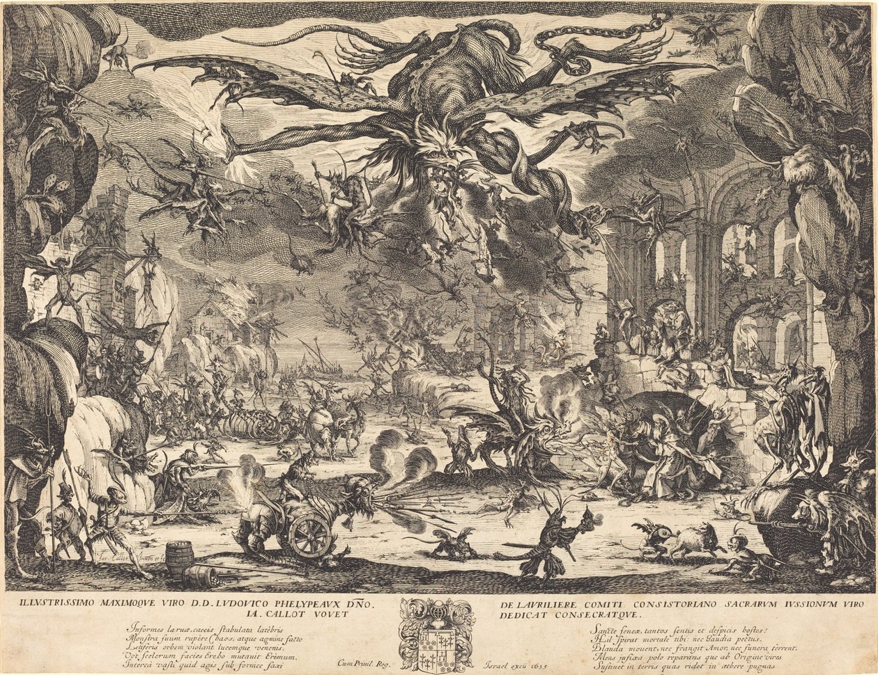 La Tentation de Saint Antoine [deuxième version] - Jacques Callot