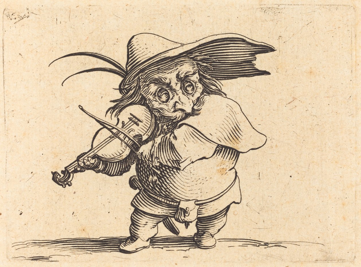 Le joueur de violon - Jacques Callot