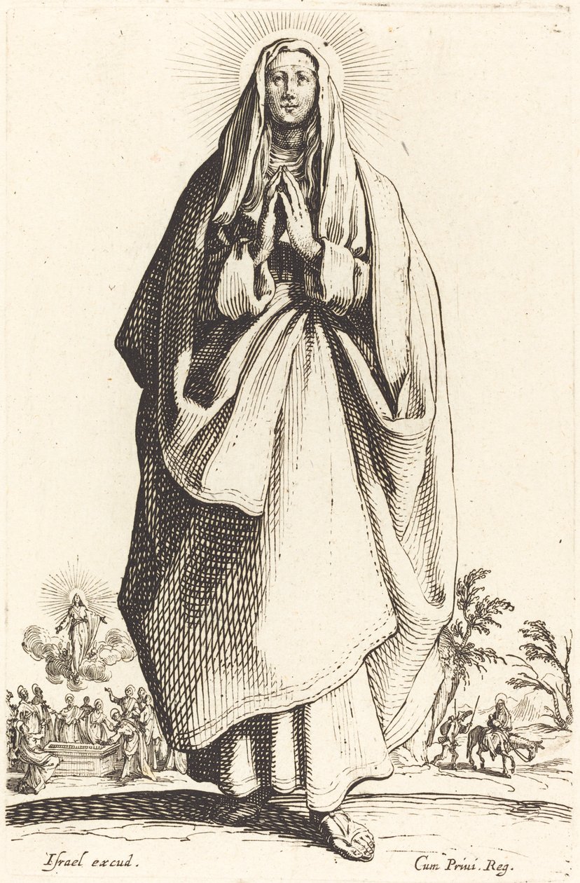 La Vierge - Jacques Callot