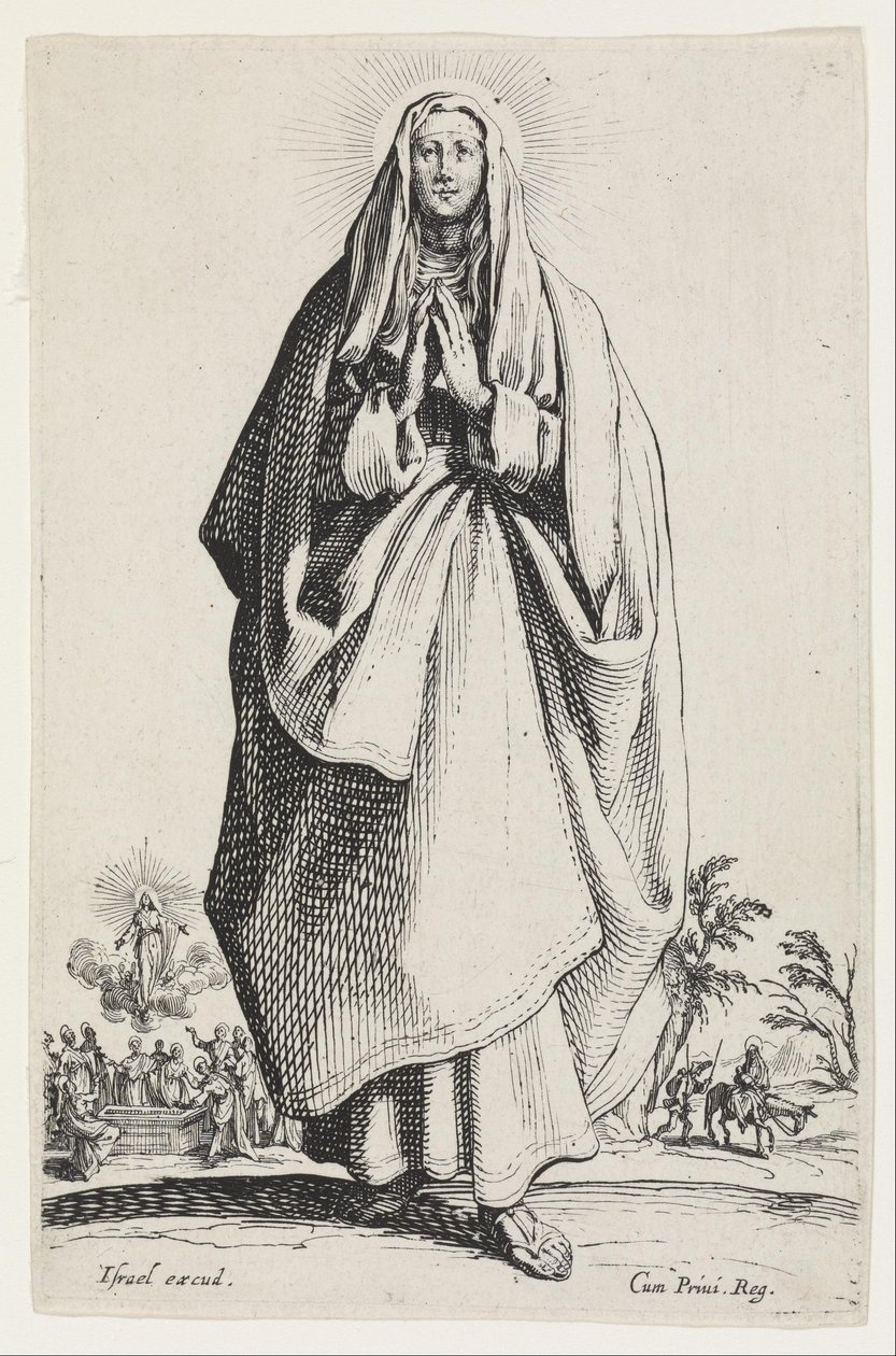 La Vierge Marie - Jacques Callot