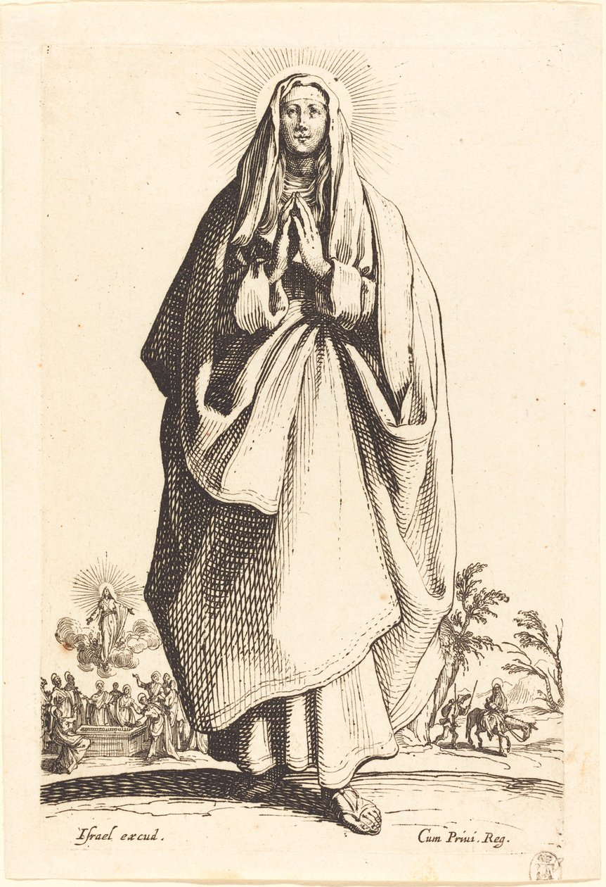 La Vierge - Jacques Callot