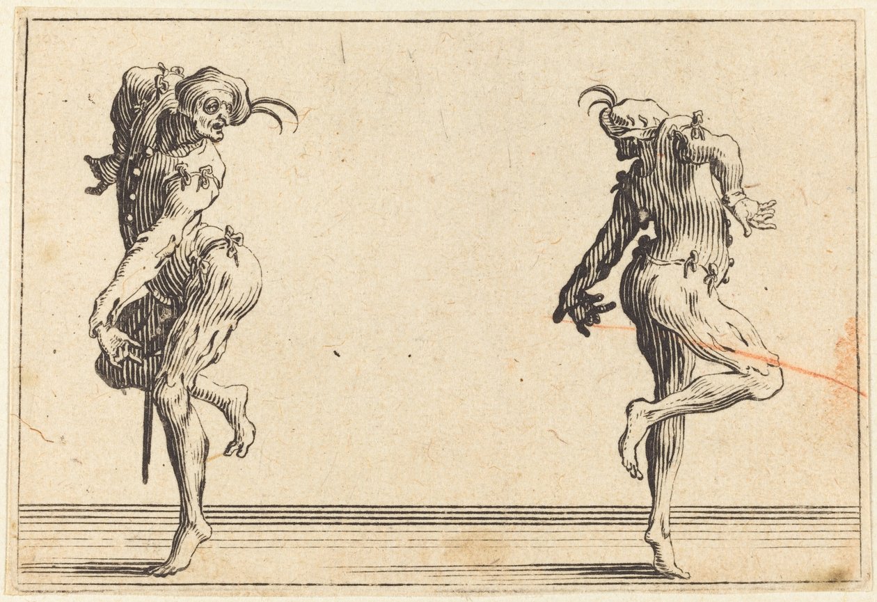 Deux pantalons dansants - Jacques Callot