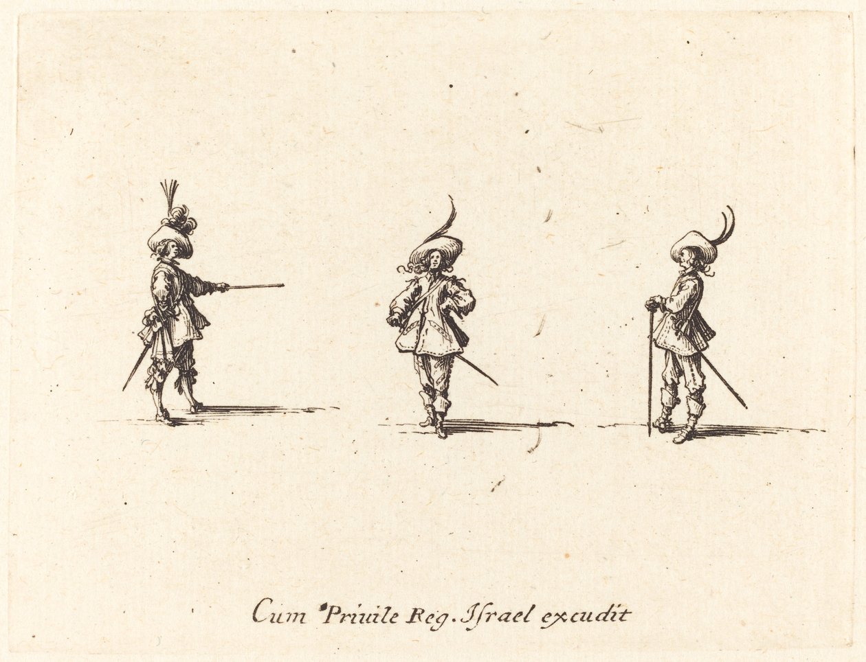 Exercice sans armes, 1634-1635 - Jacques Callot