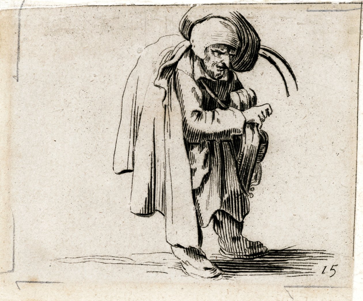 Varie Figure Gobbi ... (gravure) - Jacques Callot