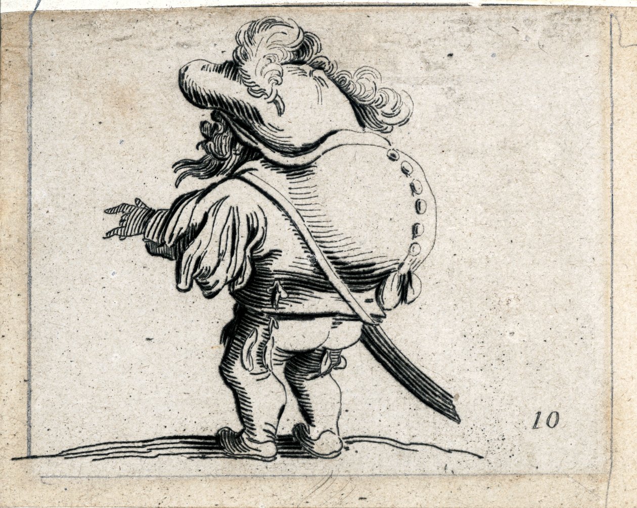 Varie Figure Gobbi ... (gravure) - Jacques Callot