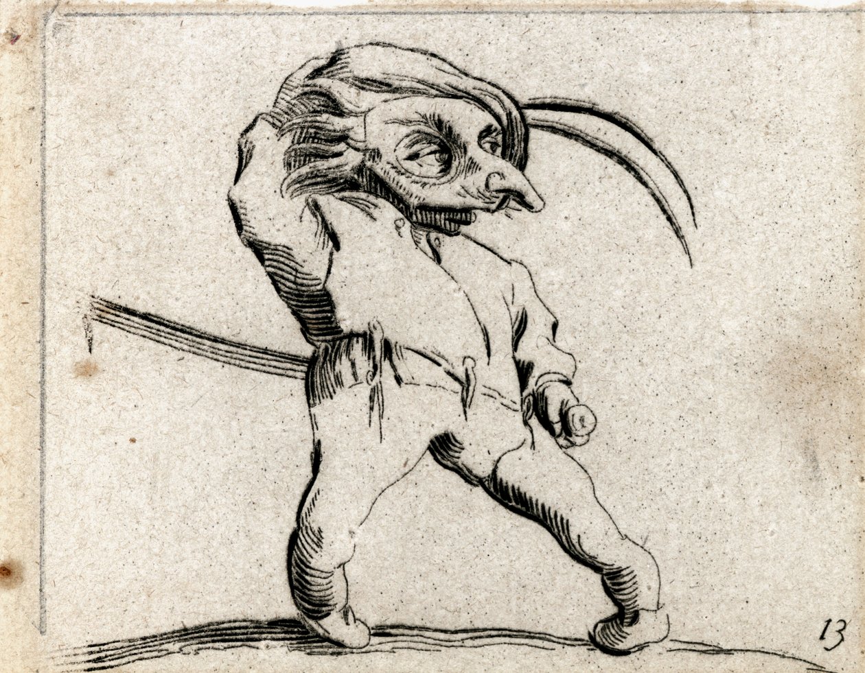 Varie Figure Gobbi ... (gravure) - Jacques Callot