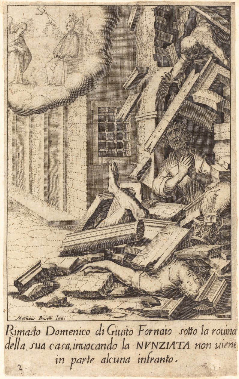 Domenico di Giusto - Jacques Callot after Matteo Rosselli