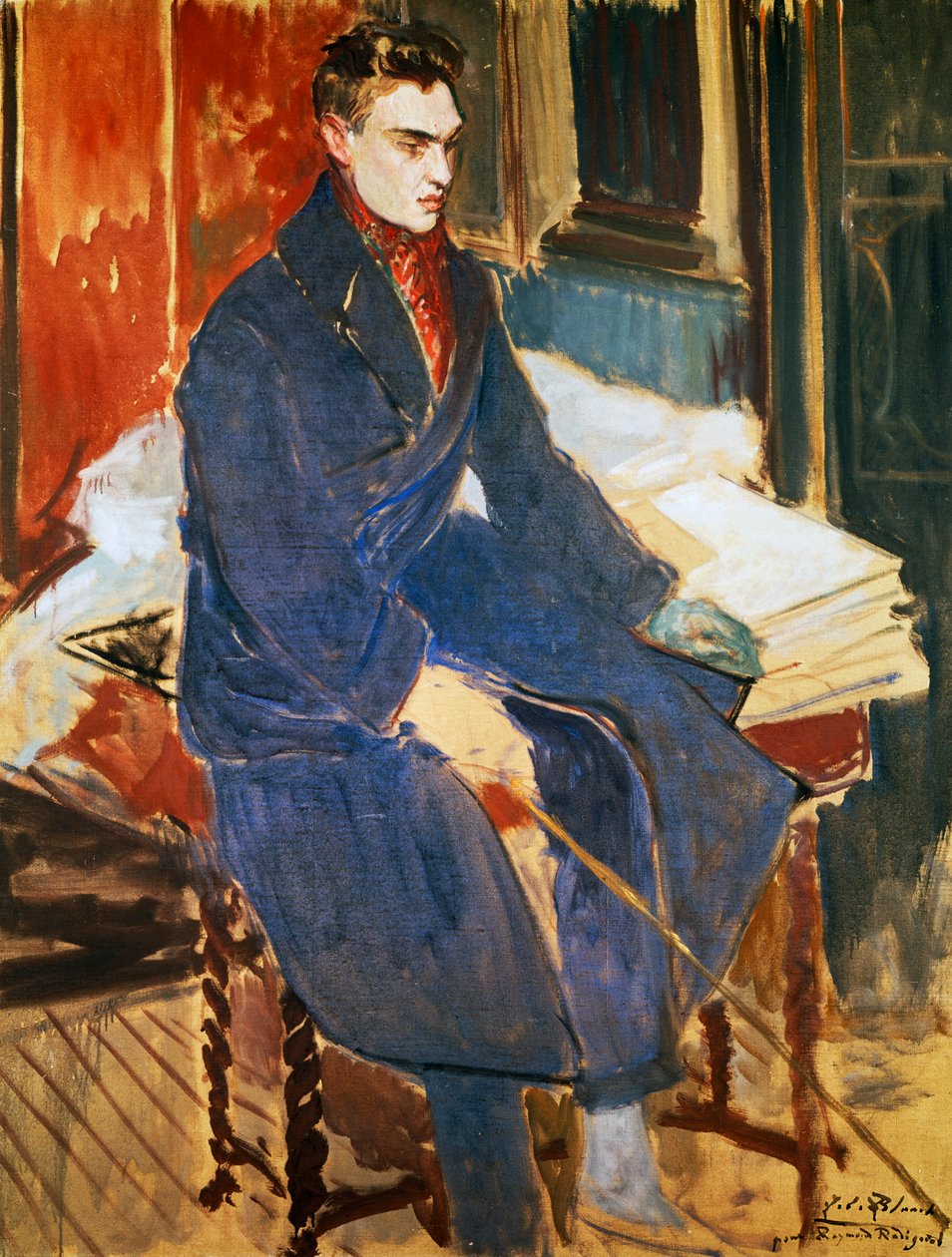 Portrait de Raymond Radiguet - Jacques Emile Blanche