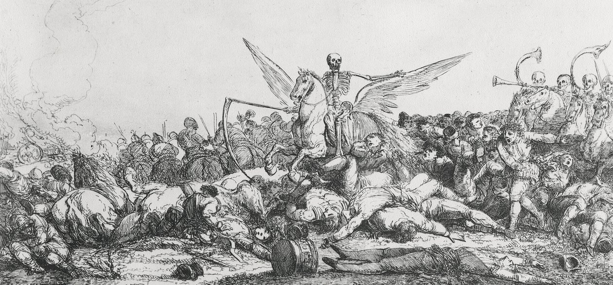 Triomphe de la mort - Jacques Gamelin