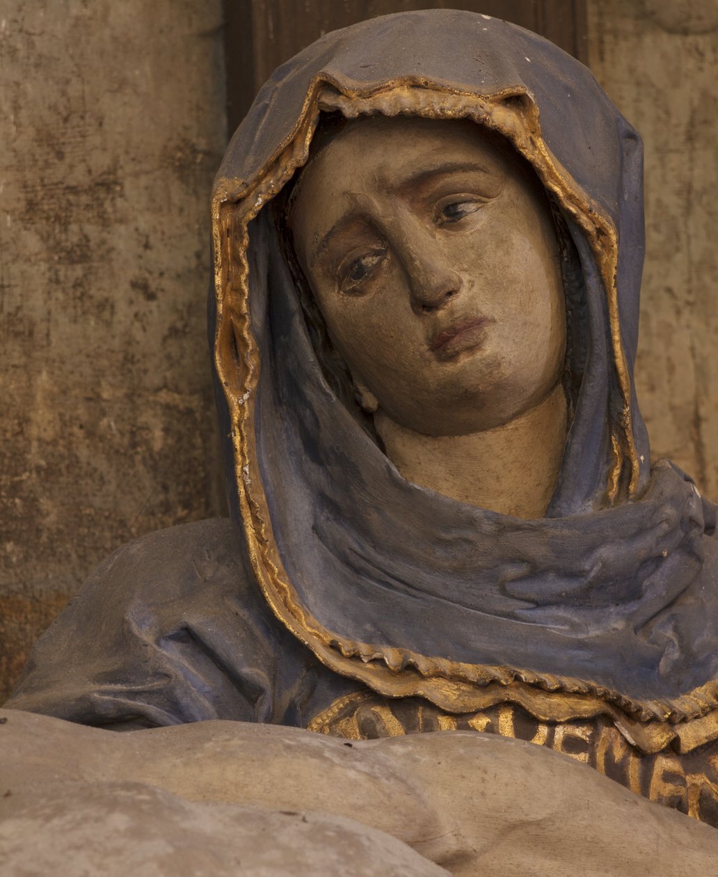 Détail de la Pietà - Jacques Jubert