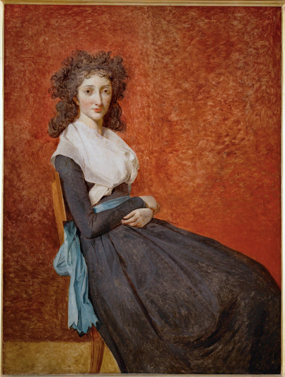 Mme. Charles-Louis Trudaine … - Jacques Louis David