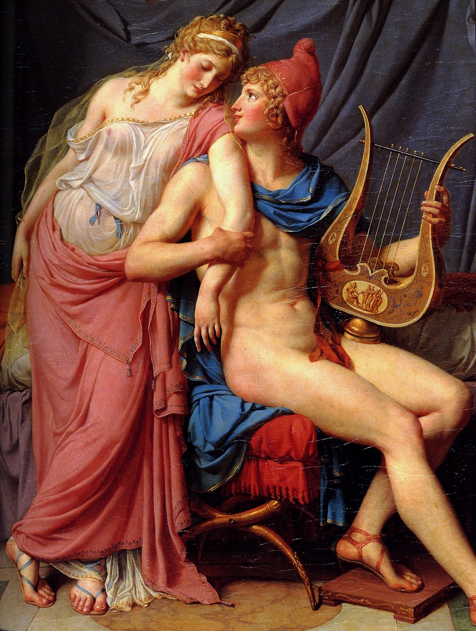 Paris et Hélène - Jacques Louis David