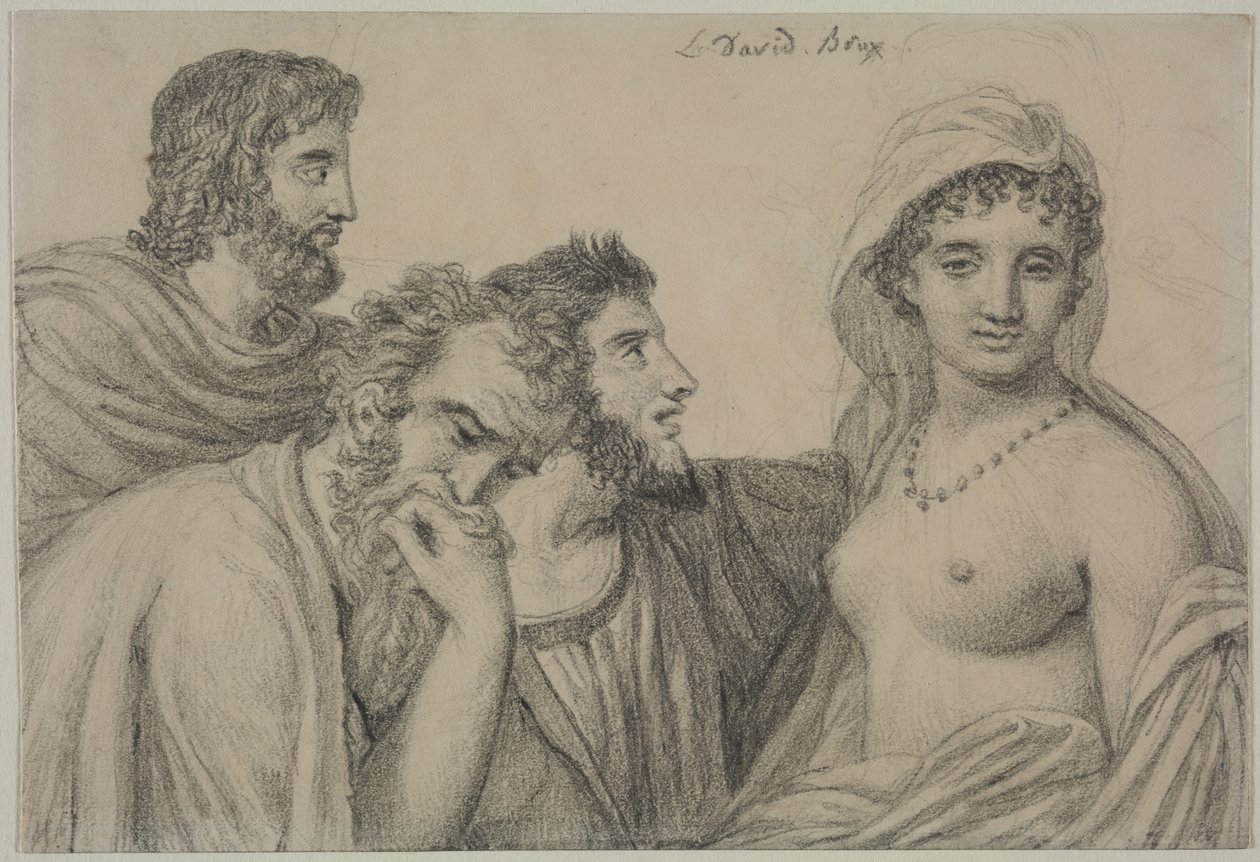 Phryné devant ses juges - Jacques Louis David