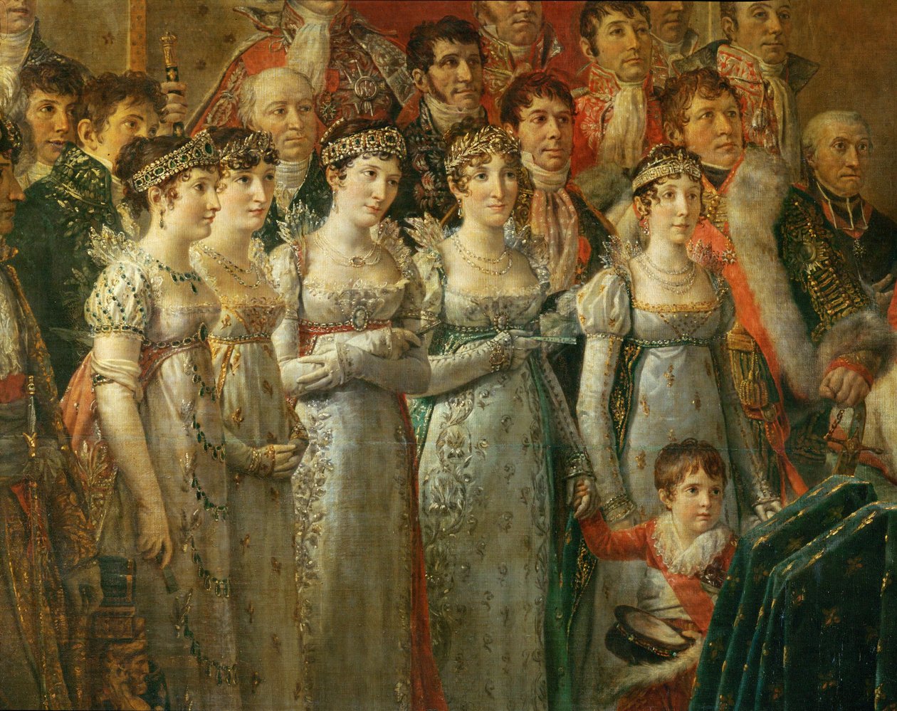 Sacre de Napoleon in Notre-Dame … - Jacques Louis David
