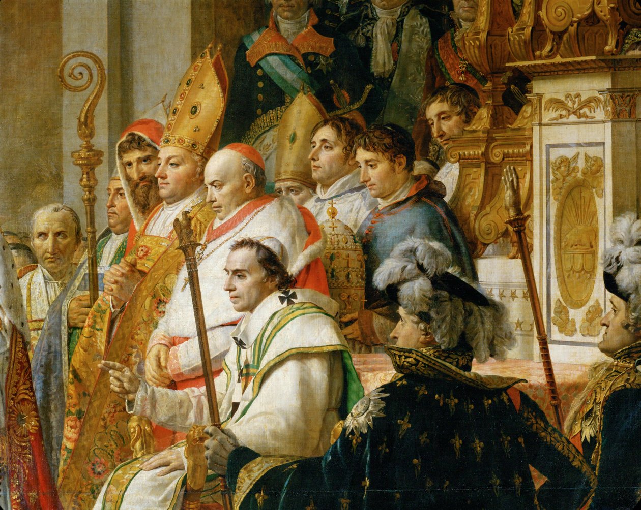 Sacre de Napoleon in Notre-Dame … - Jacques Louis David