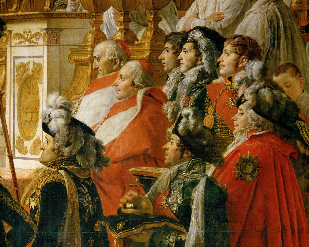 Sacre de Napoleon in Notre-Dame … - Jacques Louis David