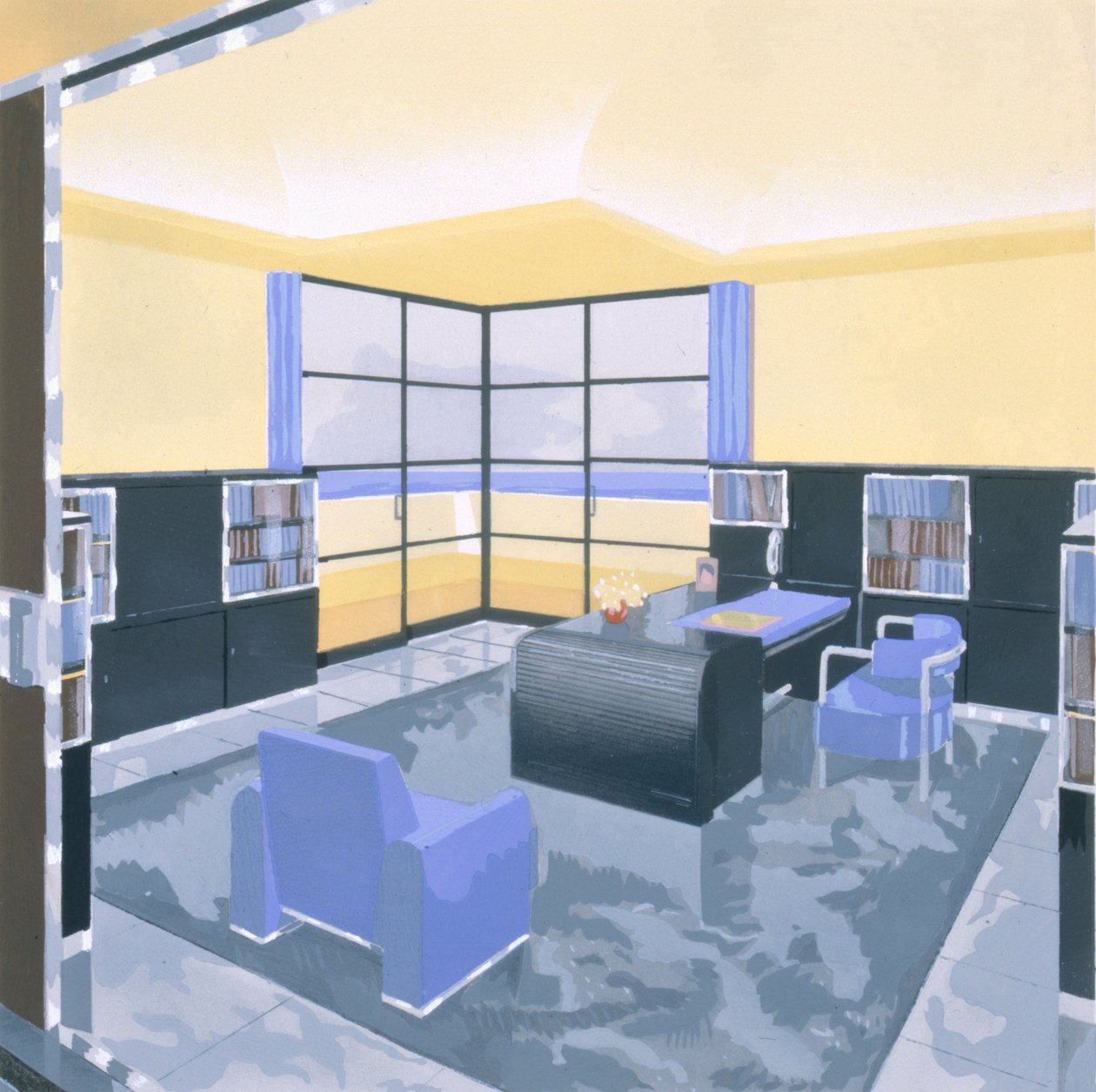 Bureau, années 1920 - Jacques Meistermann