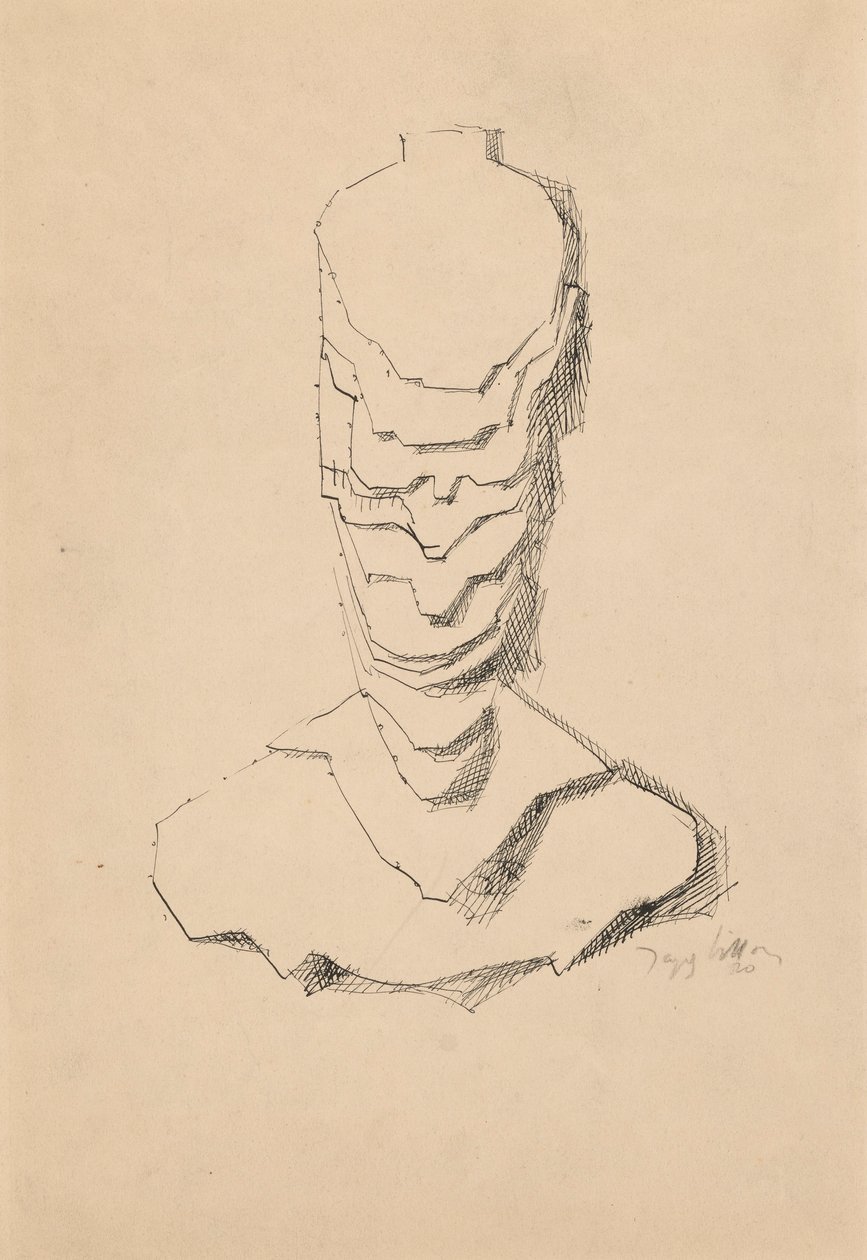 Construction abstraite (Baudelaire) - Jacques Villon