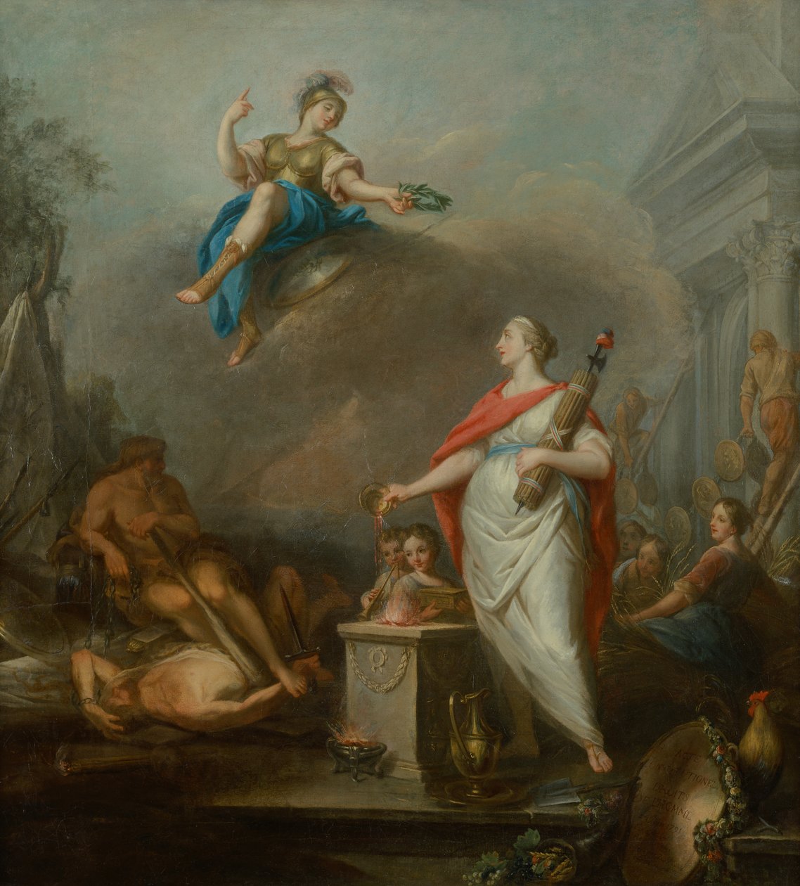 Allégorie de la Révolution de 1789 - Jacques Wilbaut