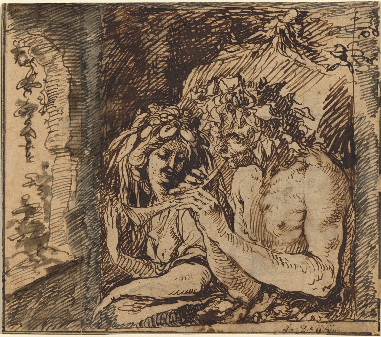 Bacchus et Cérès - Jacques de Gheyn II