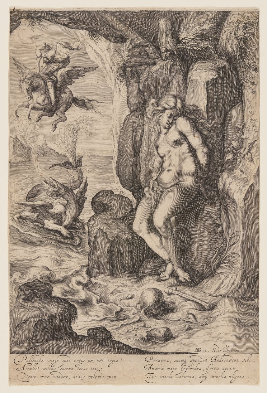 Persée libérant Andromède - Jacques de Gheyn II