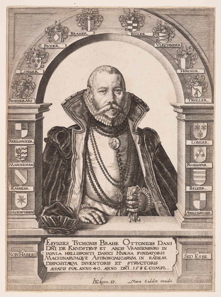 Tycho Brahe, astronome - Jacques de Gheyn II