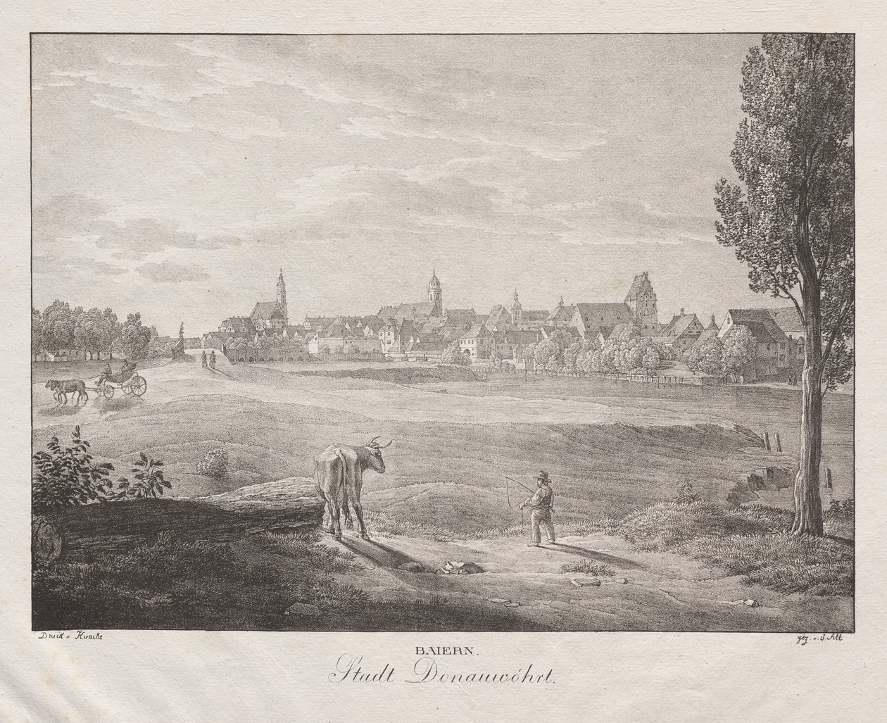 Bavière, ville de Donauwörth - Jakob Alt