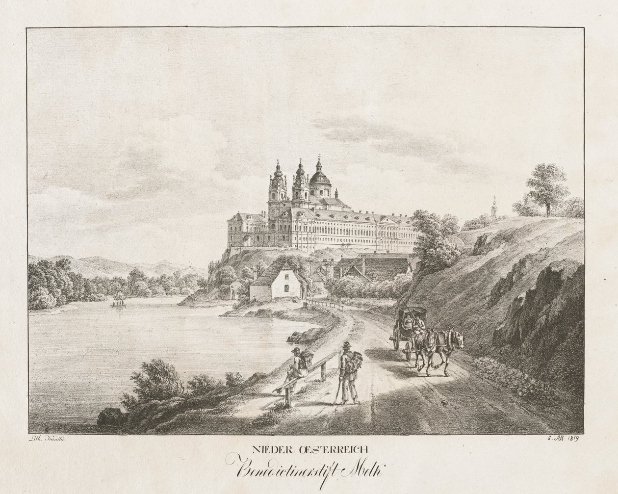 Basse-Autriche, Abbaye bénédictine de Melk - Jakob Alt