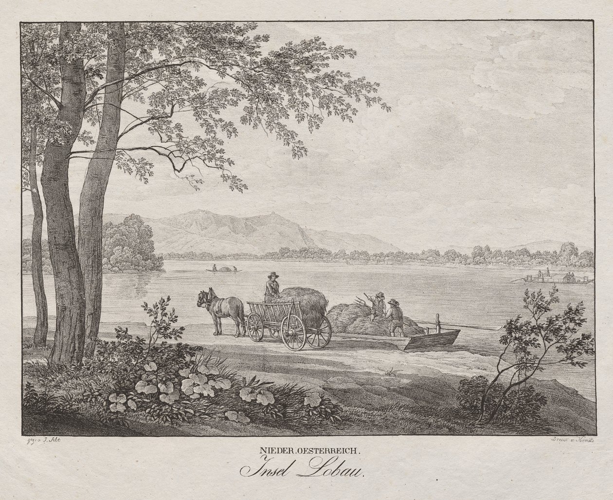 Basse-Autriche, Île Lobau - Jakob Alt