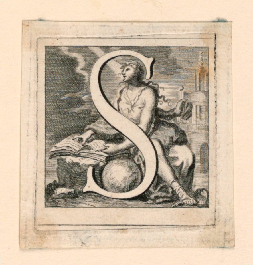 Lettre Capitale Décorée S - Jakob Frey