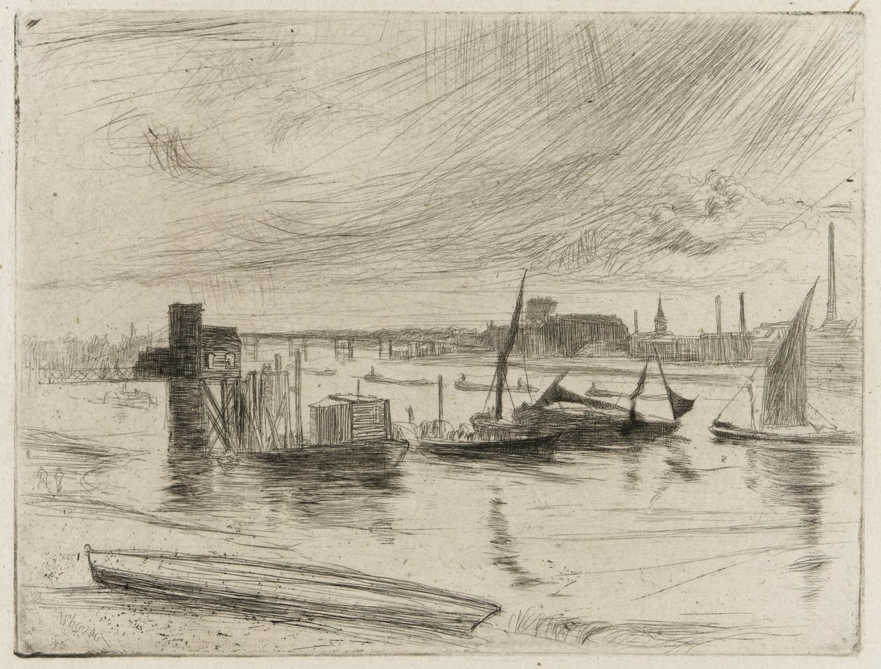 Matinée à Battersea, 1861 - James Abbott McNeill Whistler