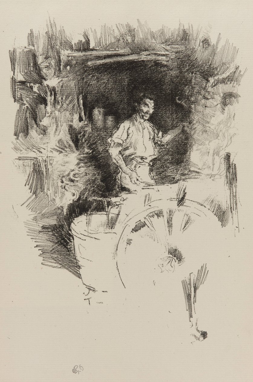 Le Forgeron, 1895-1896 - James Abbott McNeill Whistler