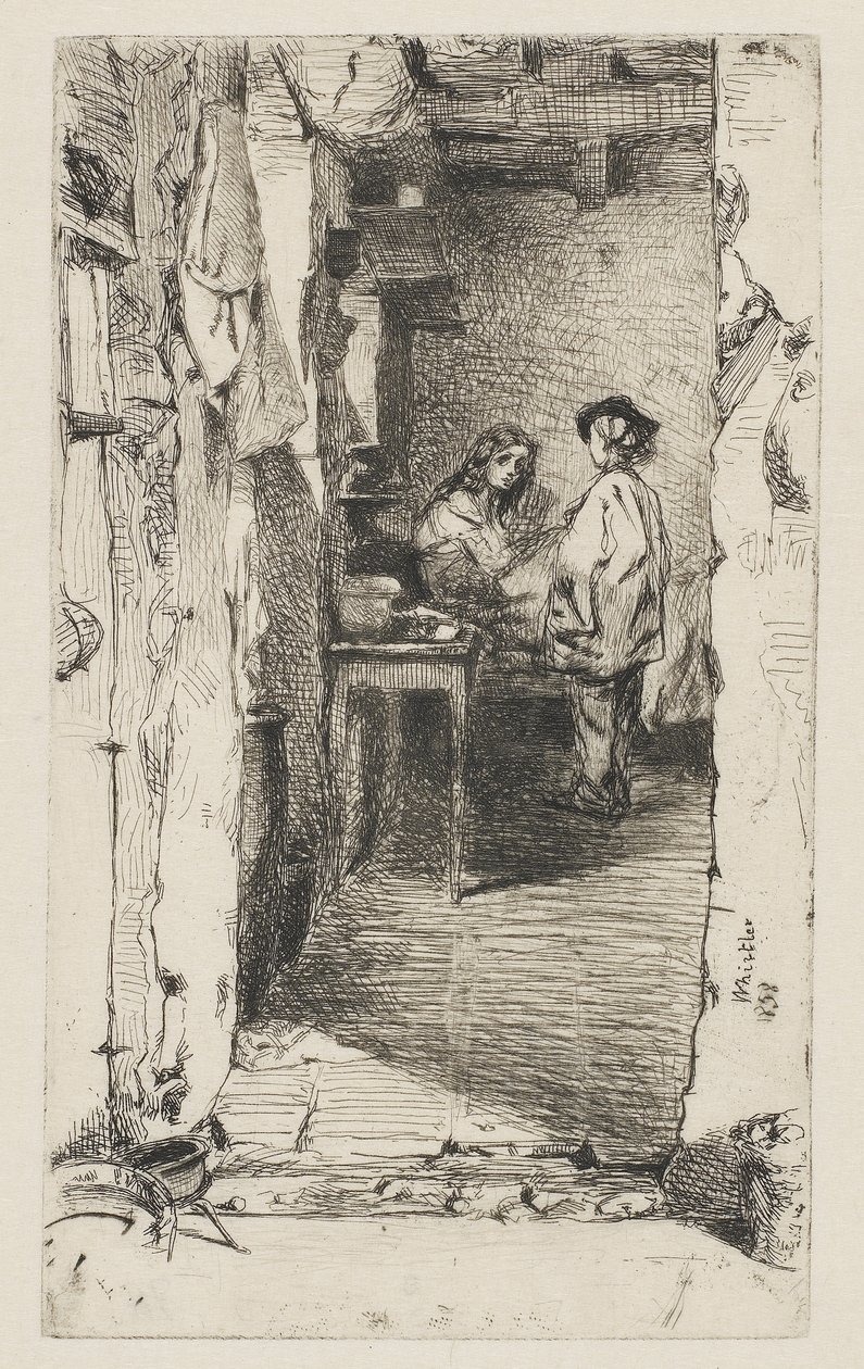 Les ramasseurs de chiffons, 1858 - James Abbott McNeill Whistler