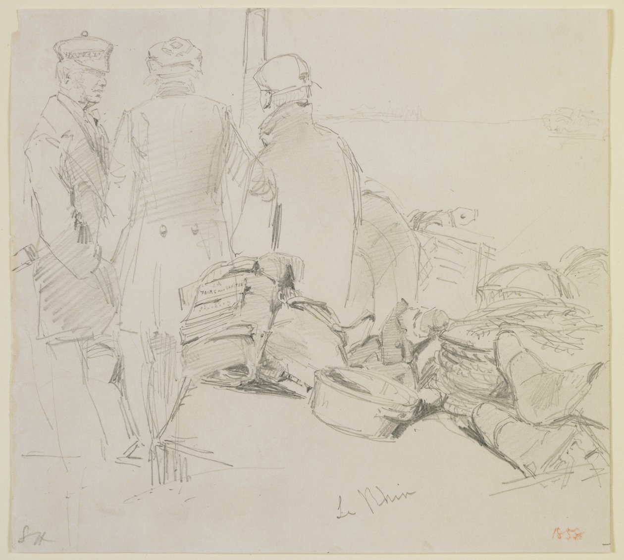 Le Rhin, 1858 - James Abbott McNeill Whistler