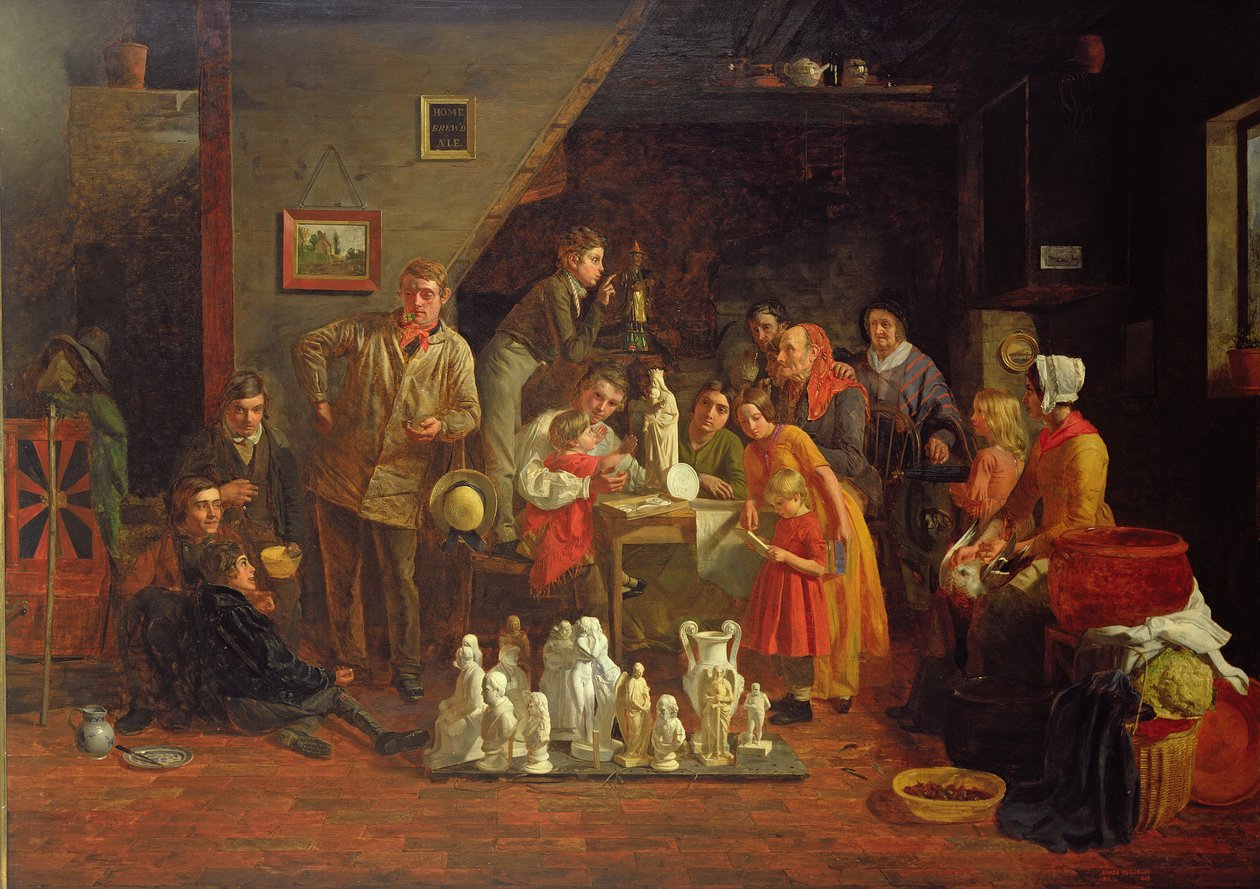 Garçons à une auberge de bord de route, 1849 - James Collinson