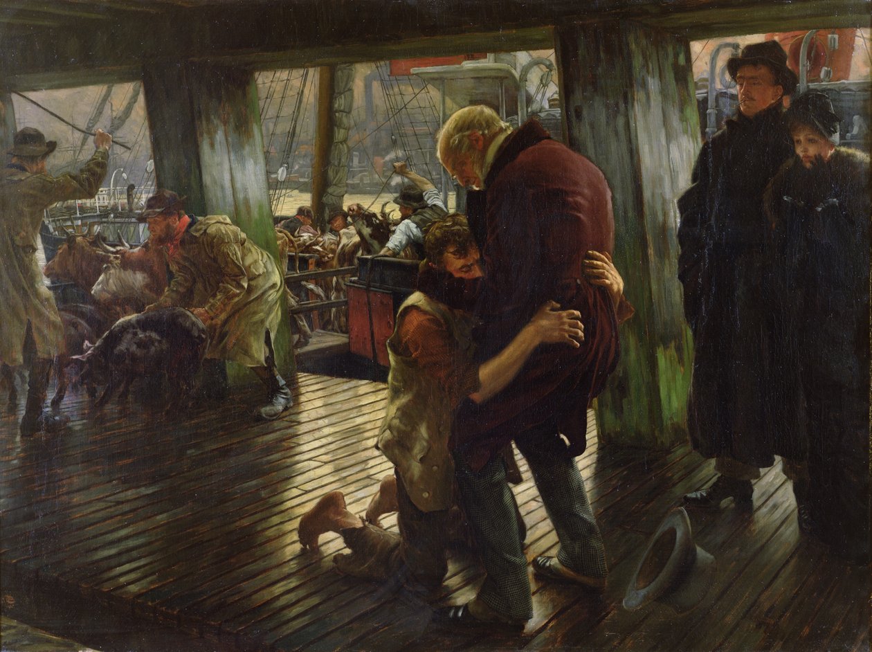 Le fils prodigue dans la vie moderne : Le retour, 1880 - James Jacques Joseph Tissot